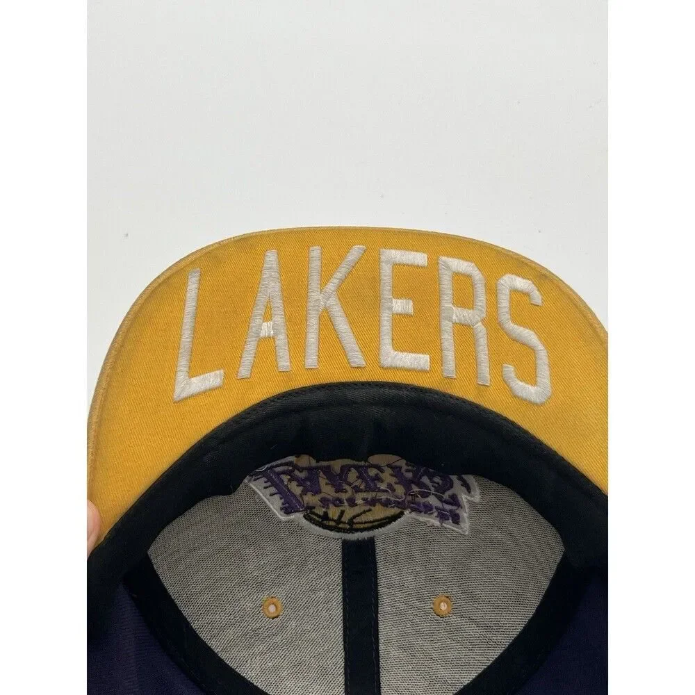 NBA Los Angeles Lakers Baseball Cap Hat Snap Back '47 Brand Hardwood Classics
